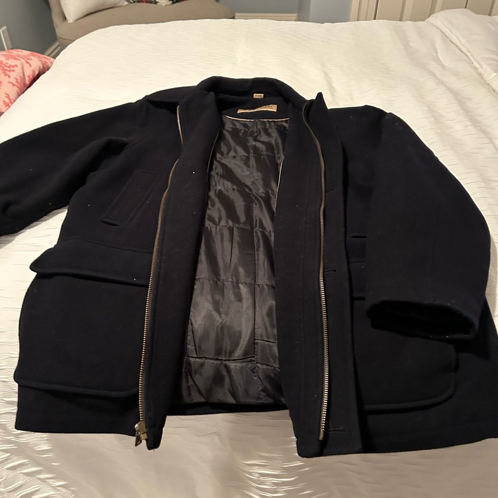 Columbia Men's Classic Black Pea Coat